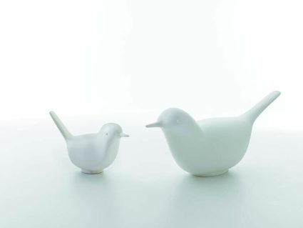 Animale arredo Paloma e pulcino Serralunga