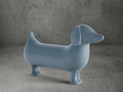 Animale arredo cane bassotto Otto Serralunga