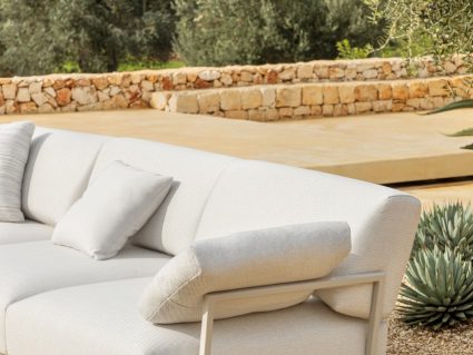 Divano componibile Solaris di Fast dettaglio bracciolo