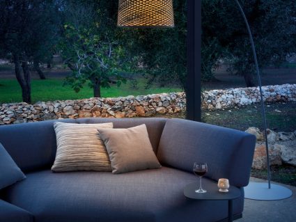 Divano componibile Solaris di Fast modulo angolare