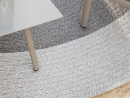 Tappeto da esterno Onda rotondo di Fast