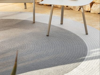 Tappeto da esterno Onda rotondo di Fast