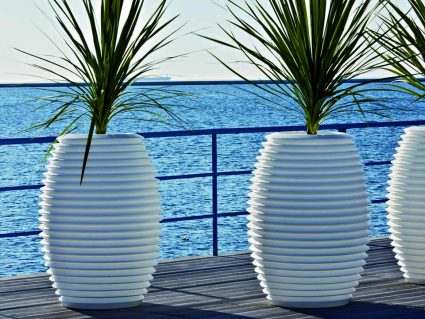 Vaso con luce Top Pot Serralunga