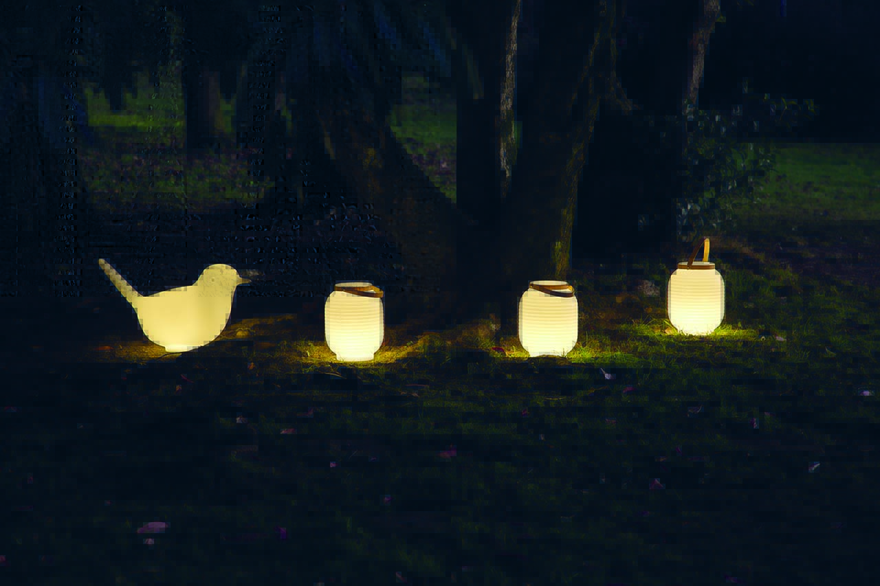 arredamenti da giardino con luce serralunga