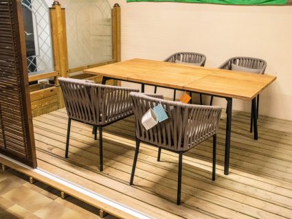 Set Kettal Bitta in offerta tavolo e sedie