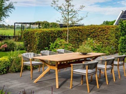 Tavolo in teak Carmen rettangolare