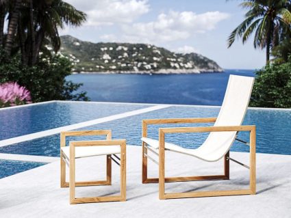 Sedia a sdraio Sofia di Traditional Teak