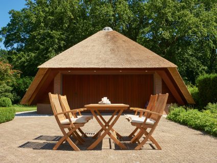 Poltrona pieghevole Victoria di Traditional Teak