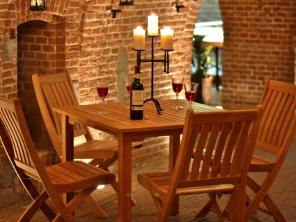 Sedia pieghevole Victoria di Traditional Teak