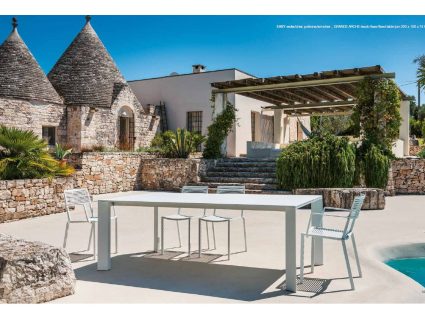 sedia da giardino easy con tavolo grand arche