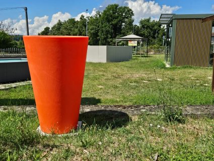 Vaso Serralunga in offerta Liscio Siena Orange